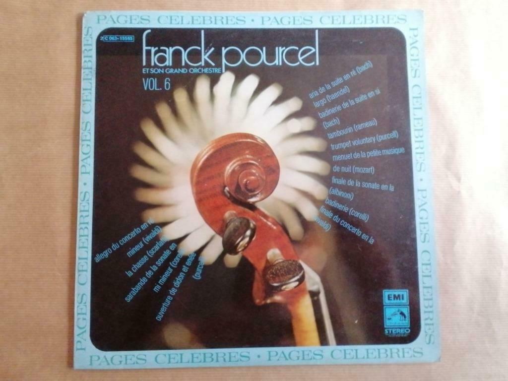 33T Franck Pourcel et son grand orchestre pages célèbres vol, Ophalen of Verzenden