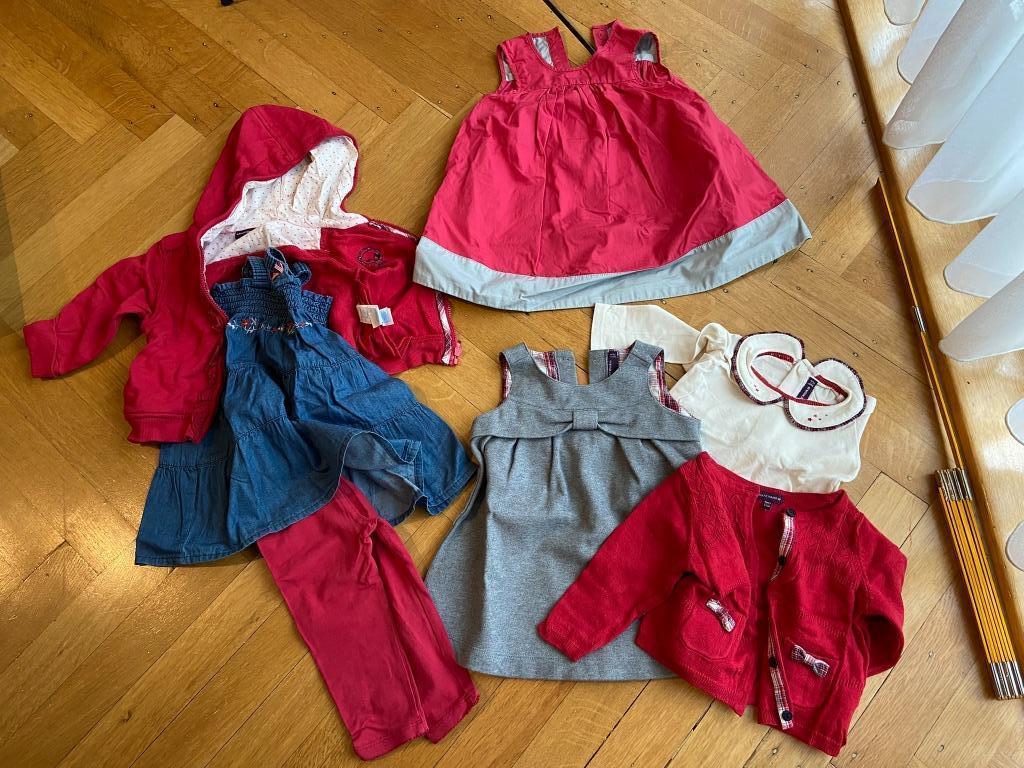 Lot de 3 ensembles fille Taille 71 et 74, Enlèvement, Comme neuf, Fille, Ensemble
