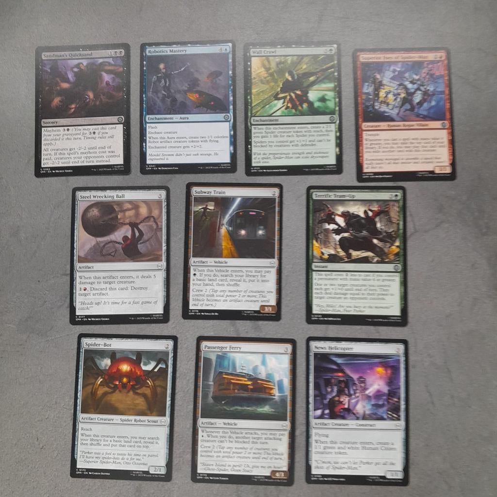 10 kaarten magic the gathering, Enlèvement