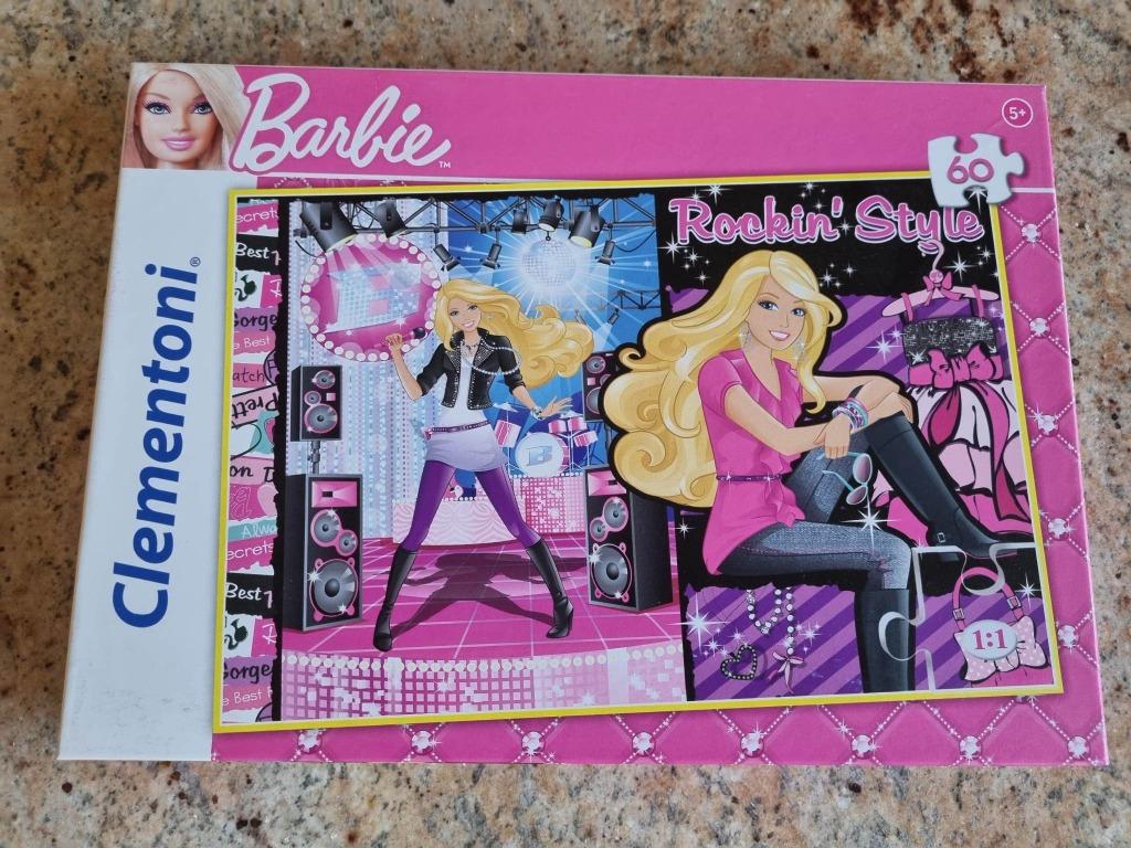 Barbie puzzel (nr236), Enlèvement ou Envoi, Plus de 50 pièces, Comme neuf, 4 à 6 ans