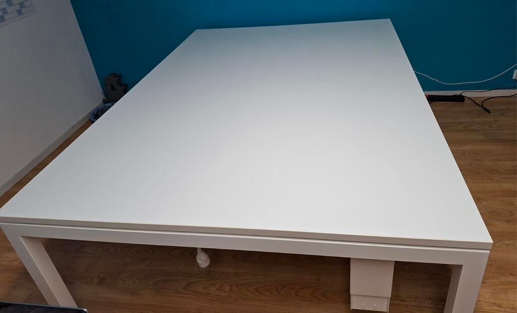 Vergader-/bureau-/eettafel 160x220x75 (BxLxH) met kabelgoot, Zakelijke goederen, Ophalen