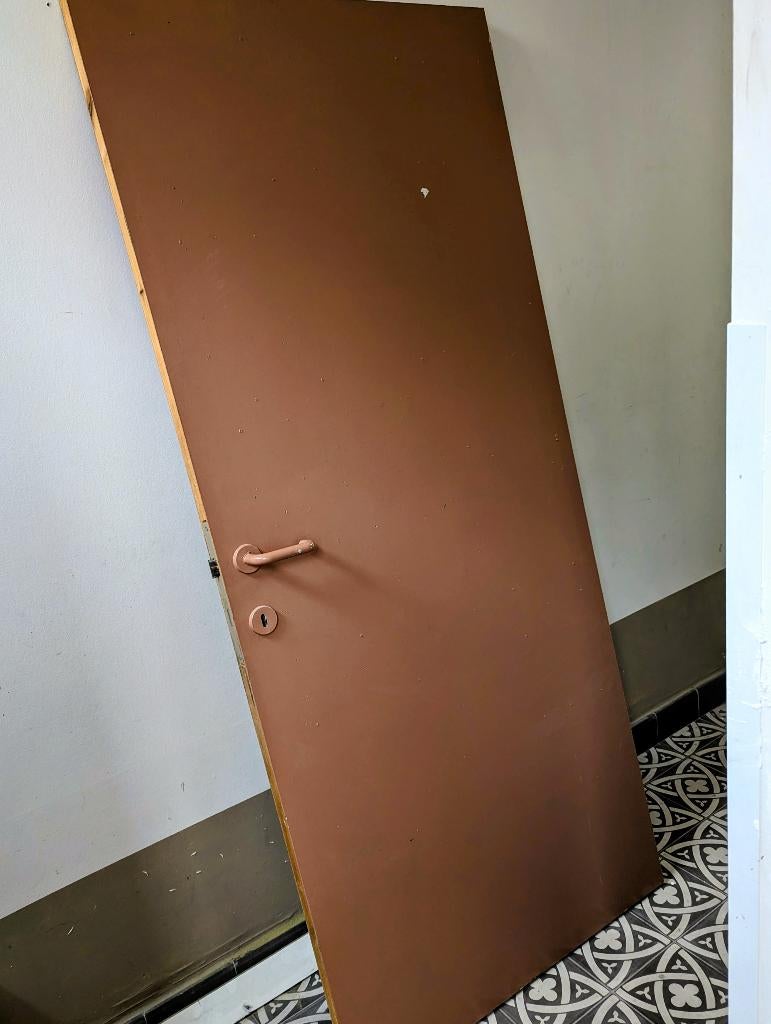 Binnendeur, Doe-het-zelf en Bouw, Ophalen, Gebruikt, 80 tot 100 cm, Binnendeur