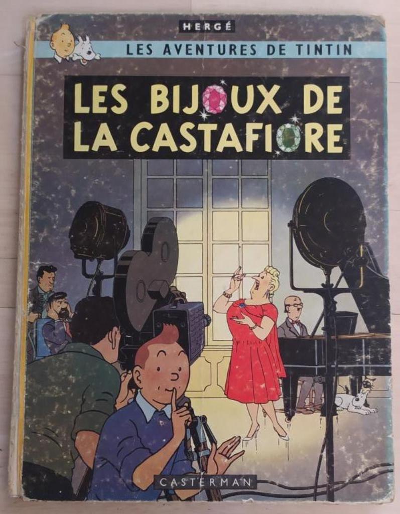 Tintin (Kuifje) - Les bijoux de la Castafiore (1963), Boeken, Ophalen of Verzenden
