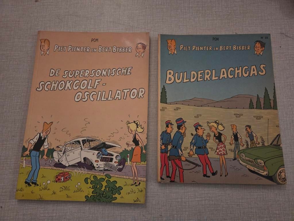2 x Piet pienter en Bert bibber, Boeken, Stripverhalen, Meerdere stripboeken, Ophalen of Verzenden, Zo goed als nieuw, POM