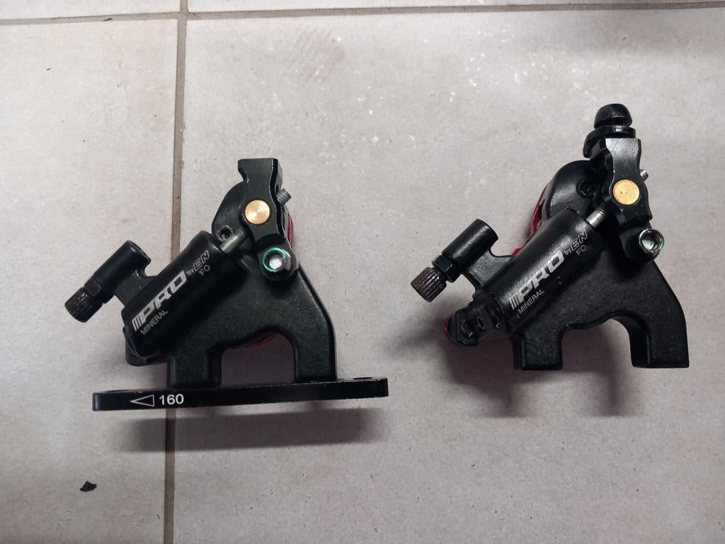 Mechanische remklauwen PRO - zeer goede staat, Fietsen en Brommers, Ophalen of Verzenden, Zo goed als nieuw