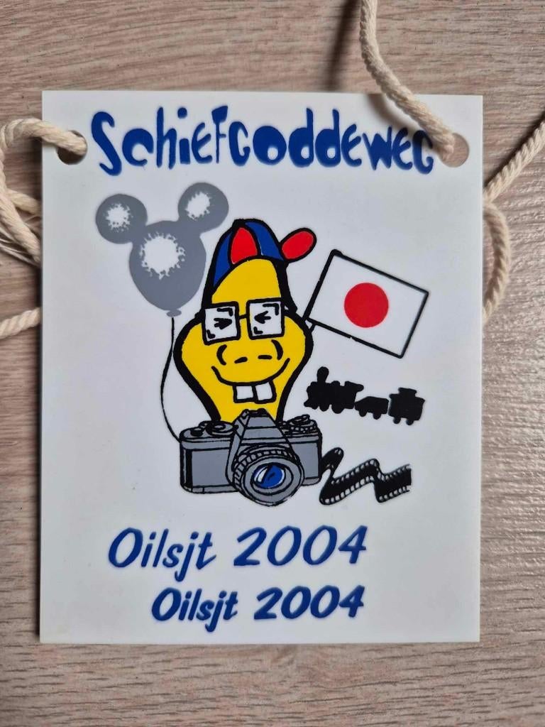 Carnaval Aalst medaille Schiefgoddeweg 2004, Ophalen of Verzenden