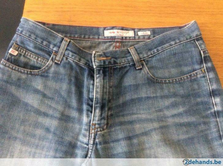 Jeans Miss Sixty, Kleding | Dames, Broeken en Pantalons, Gedragen, Maat 38/40 (M), Blauw, Ophalen of Verzenden