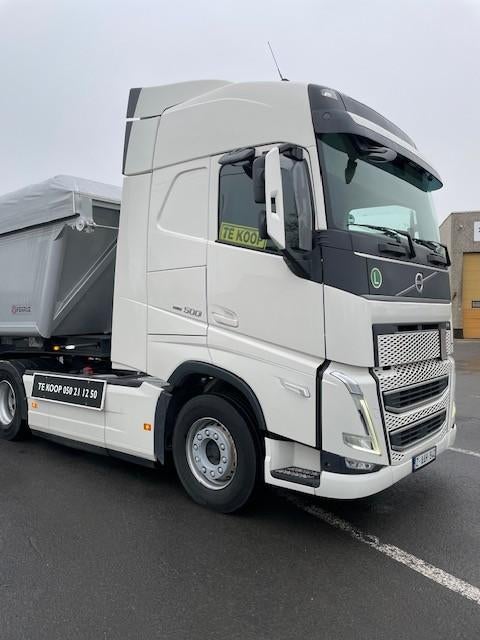 TREKKER  VOLVO FH 500 TC en KIPOPLEGGER FERRUZ Nieuw, Auto's, Vrachtwagens, Euro 6, Bedrijf, Diesel, 2 zetels