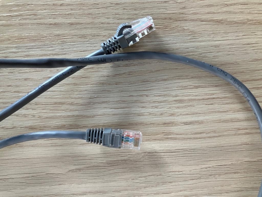 Internetkabel 2 meter, Ophalen, Gebruikt