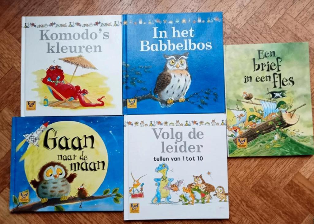 5 Kid Do kleuterboeken, Enlèvement ou Envoi, Utilisé