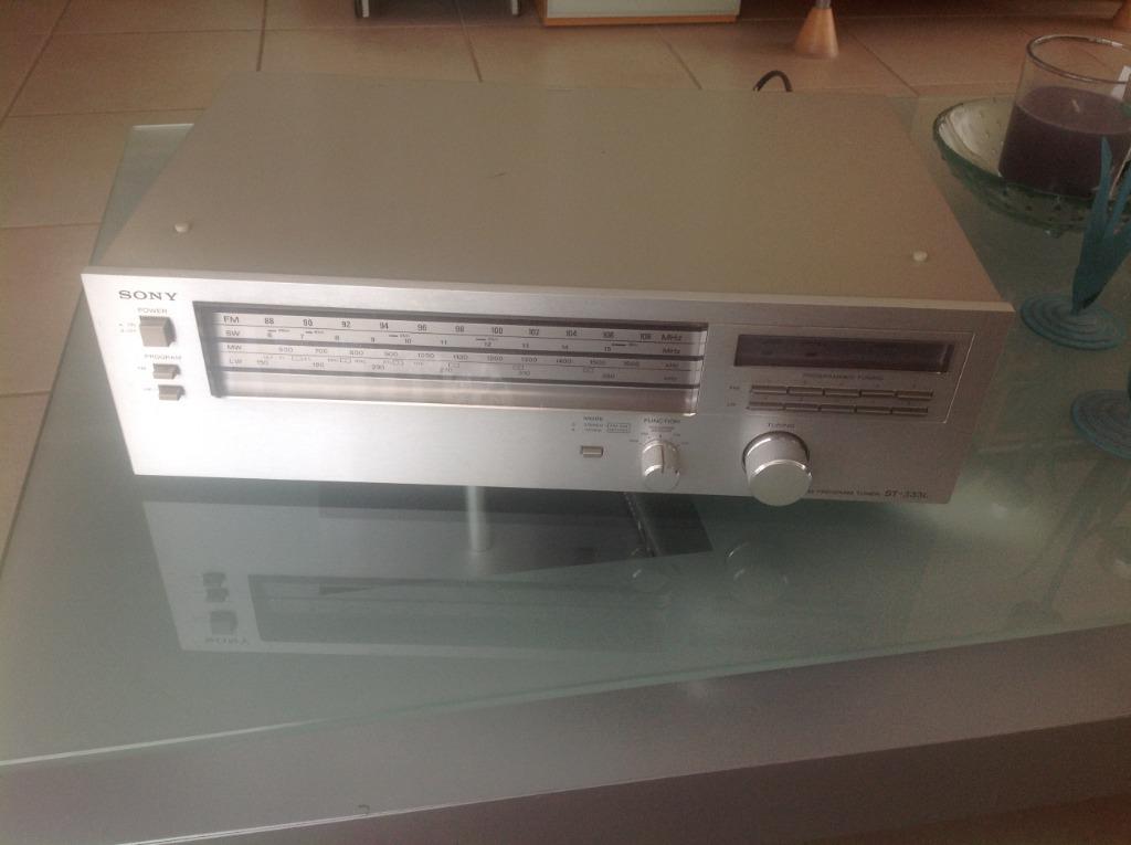 Tuner de programme FM/AM Sony ST-333 d'époque, Enlèvement ou Envoi, Utilisé, Analogique