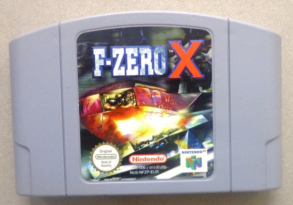 F-Zero X voor de Nintendo 64, Games en Spelcomputers, Ophalen of Verzenden, Gebruikt