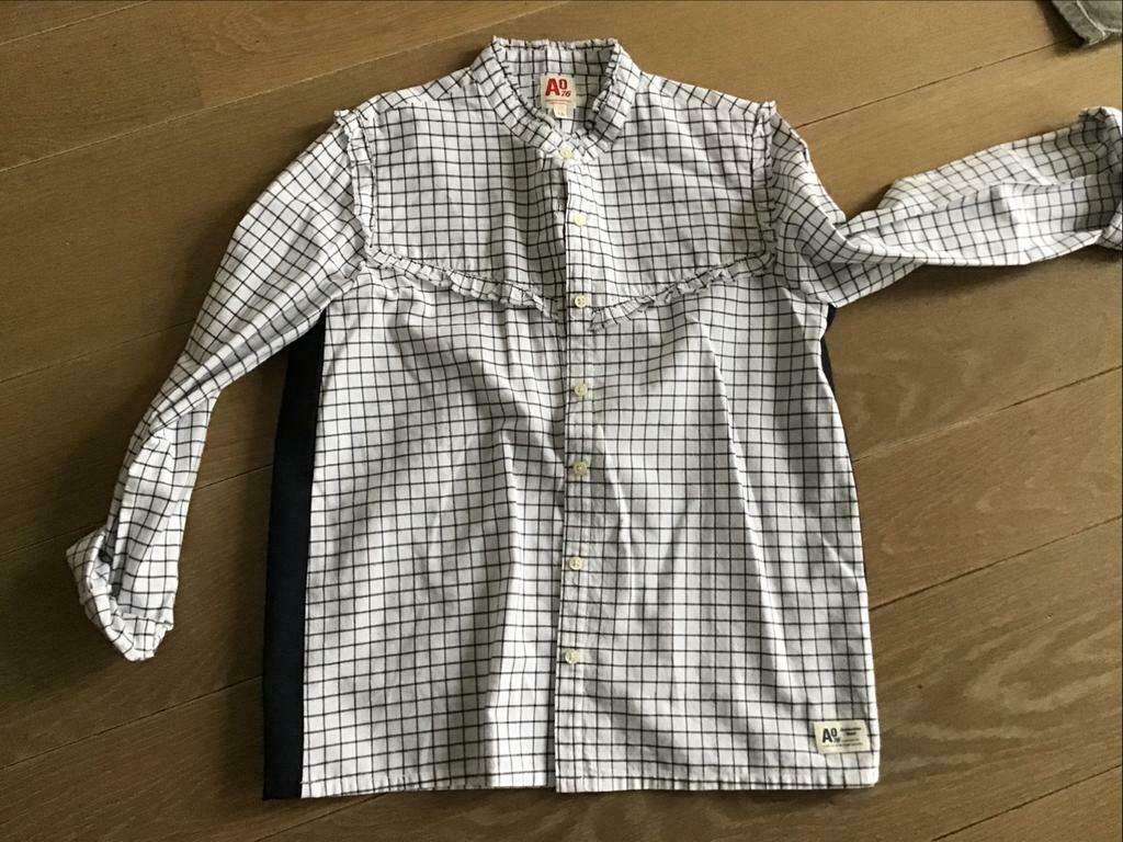 Hemd american outfitters 14 jaar,zeer goede staat, Kinderen en Baby's, Kinderkleding | Maat 164, Verzenden, Zo goed als nieuw