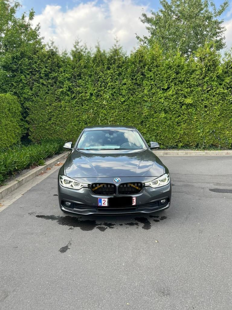 BMW Serie 3, Autos, Cuir, Argent ou Gris, Euro 6, Noir