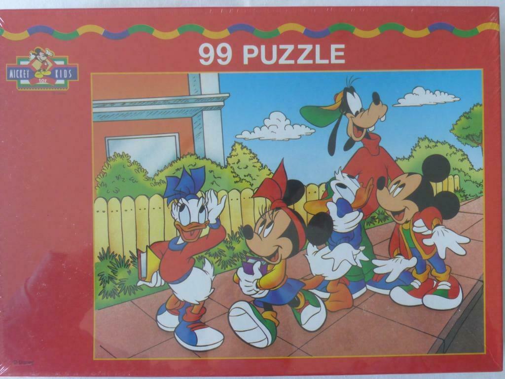 Puzzle Mickey Mouse et ses amis, Enlèvement ou Envoi, Plus de 50 pièces, Neuf