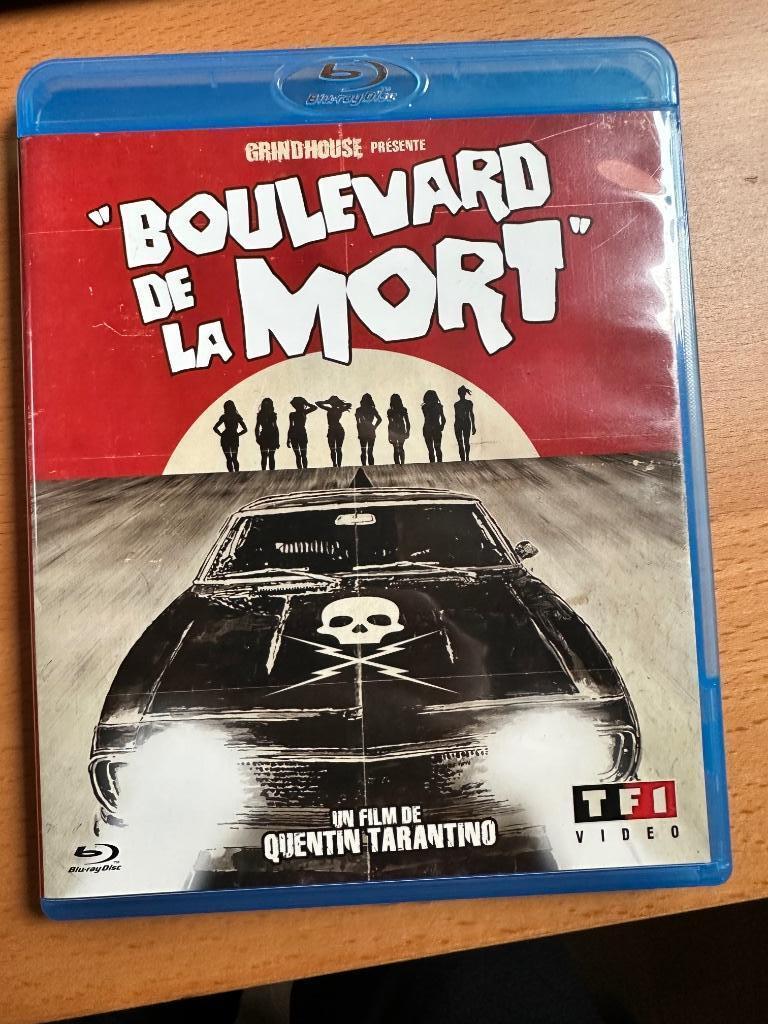 Boulevard de la mort / Death Proof Bluray, Cd's en Dvd's, Ophalen of Verzenden, Zo goed als nieuw, Filmhuis