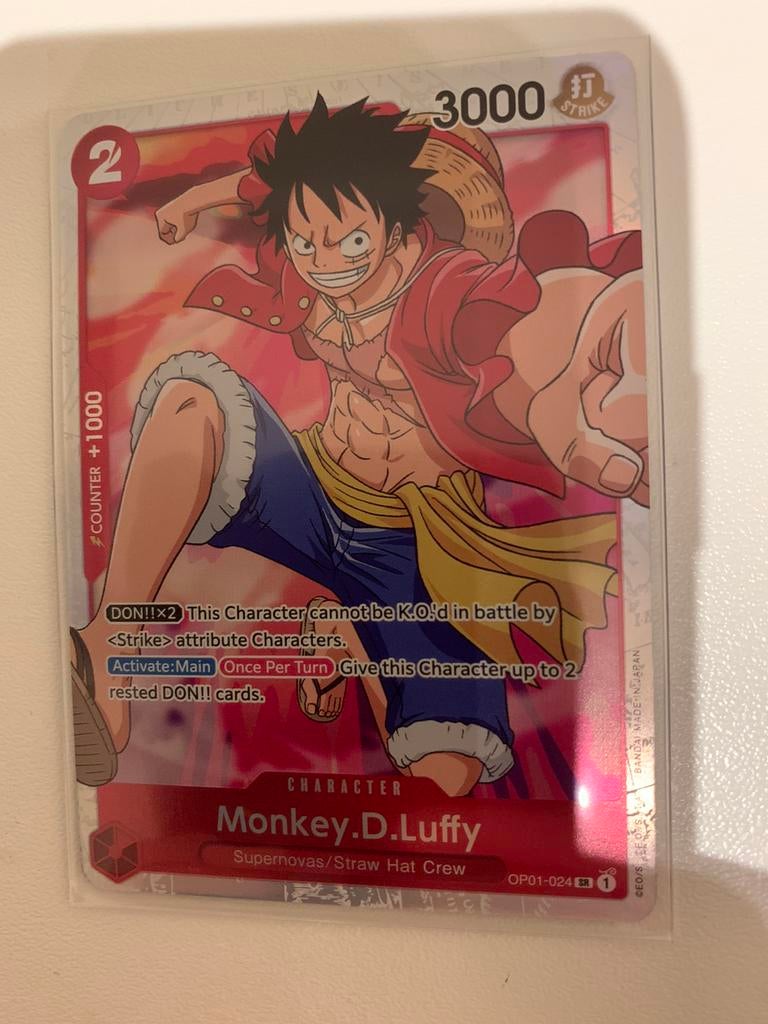 One Piece Romance Dawn trading card game TCG, Zo goed als nieuw