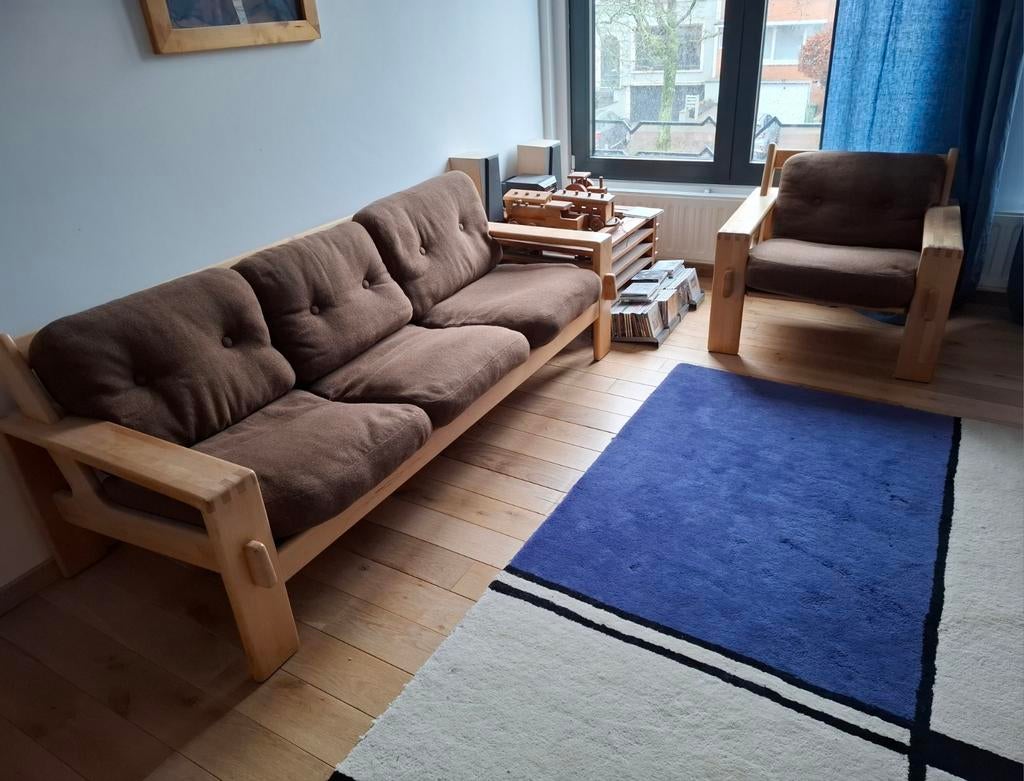 Combinaison de sièges 3 + 1 « Bonanza », Asko, Scandinave, Enlèvement, Tissus