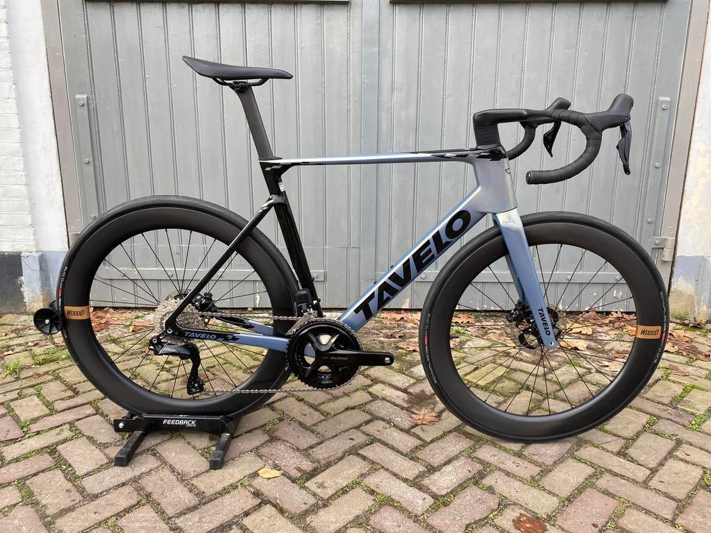 TAVELO AROW CARBON XL ( 1.79-1.88m) 105 DI2 NIEUW!, Vélos & Vélomoteurs, Vélos | Vélos de course, Neuf, Carbone, Enlèvement