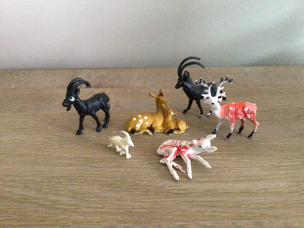 figurines vintage de cerfs et de chevreuils, Enlèvement ou Envoi, Utilisé, Statue ou Figurine