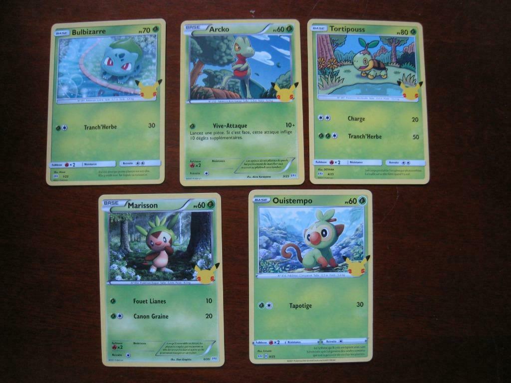 CARTE POKEMON  25 anniversaire, Enlèvement ou Envoi, Neuf, Plusieurs cartes