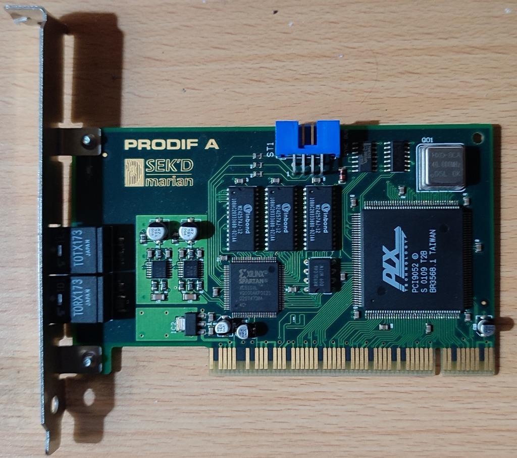 PRODIF A Professional ADAT Digital Interface Card, Enlèvement ou Envoi, Utilisé, Audio