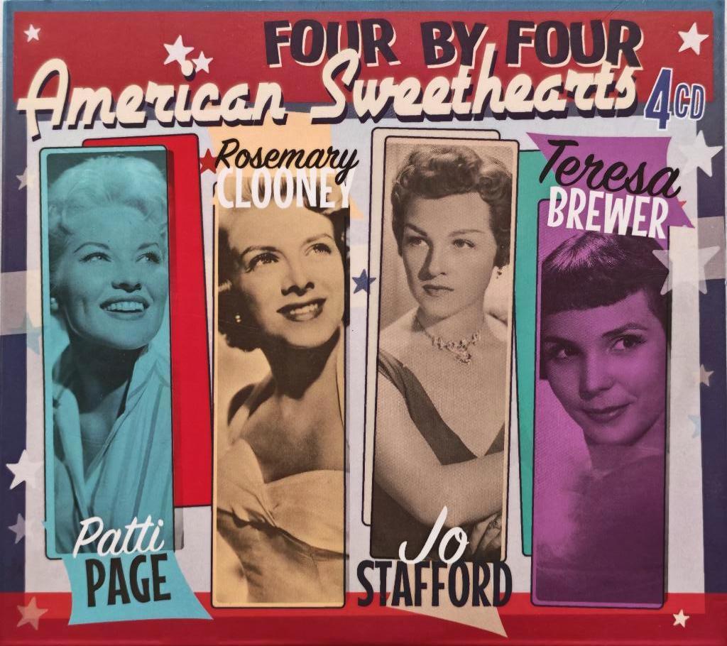 Four by four : American sweethearts (4 CD verzamel), Ophalen of Verzenden, Voor 1960, Zo goed als nieuw