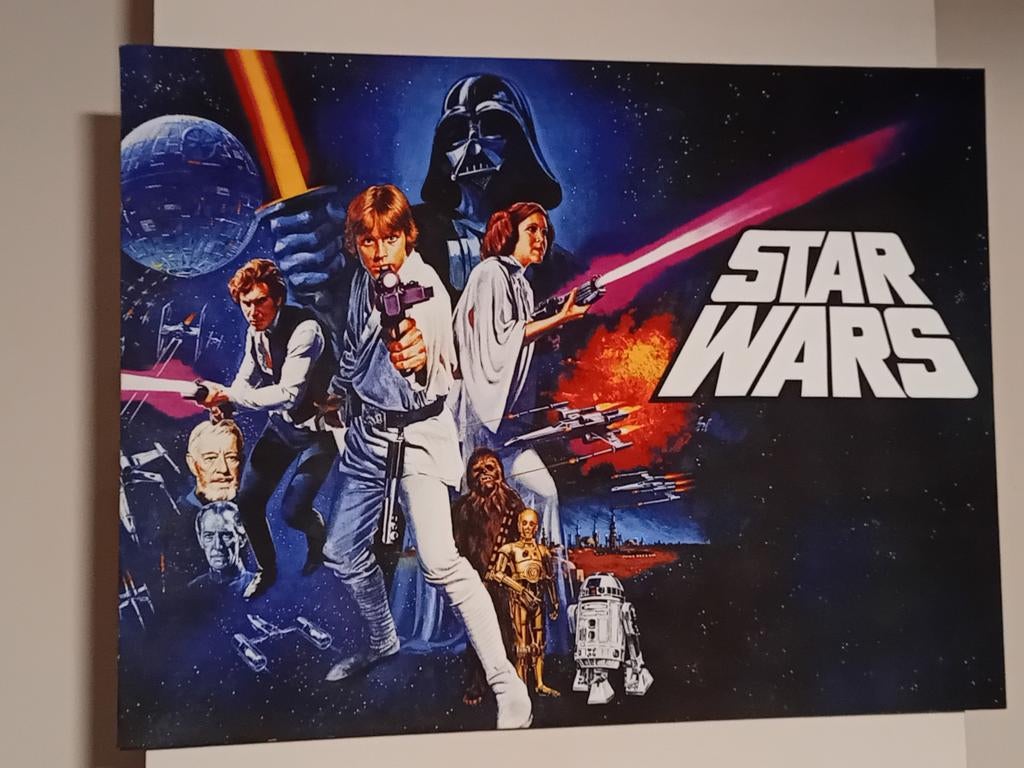 Tableau de Star Wars neuve !, Enlèvement ou Envoi, Neuf, Livre, Poster ou Affiche