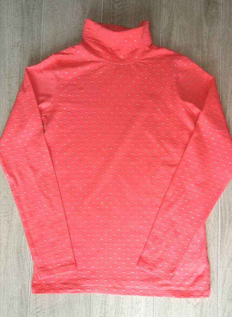 NIEUWE koraalrode coltrui - Tex - maat 158-164, Kinderen en Baby's, Tex, Meisje, Trui of Vest, Nieuw