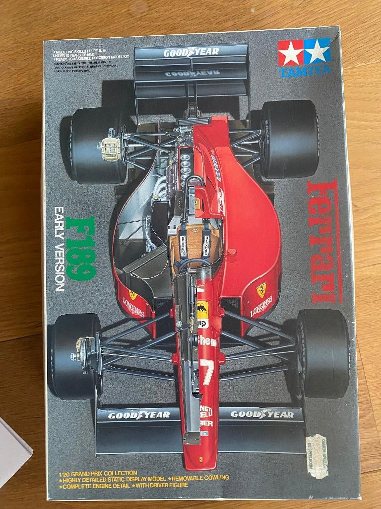 Tamiya FERRARI 189 F1 à l'échelle 1:20, Neuf, Enlèvement ou Envoi, Voiture, Plus grand que 1:32