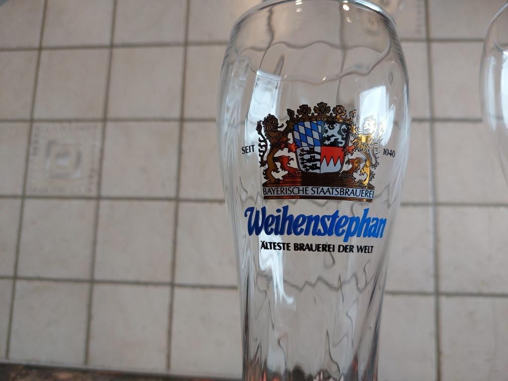 Duitse bierglazen 0.5L, Verzamelen, Ophalen of Verzenden, Zo goed als nieuw, Bierglas