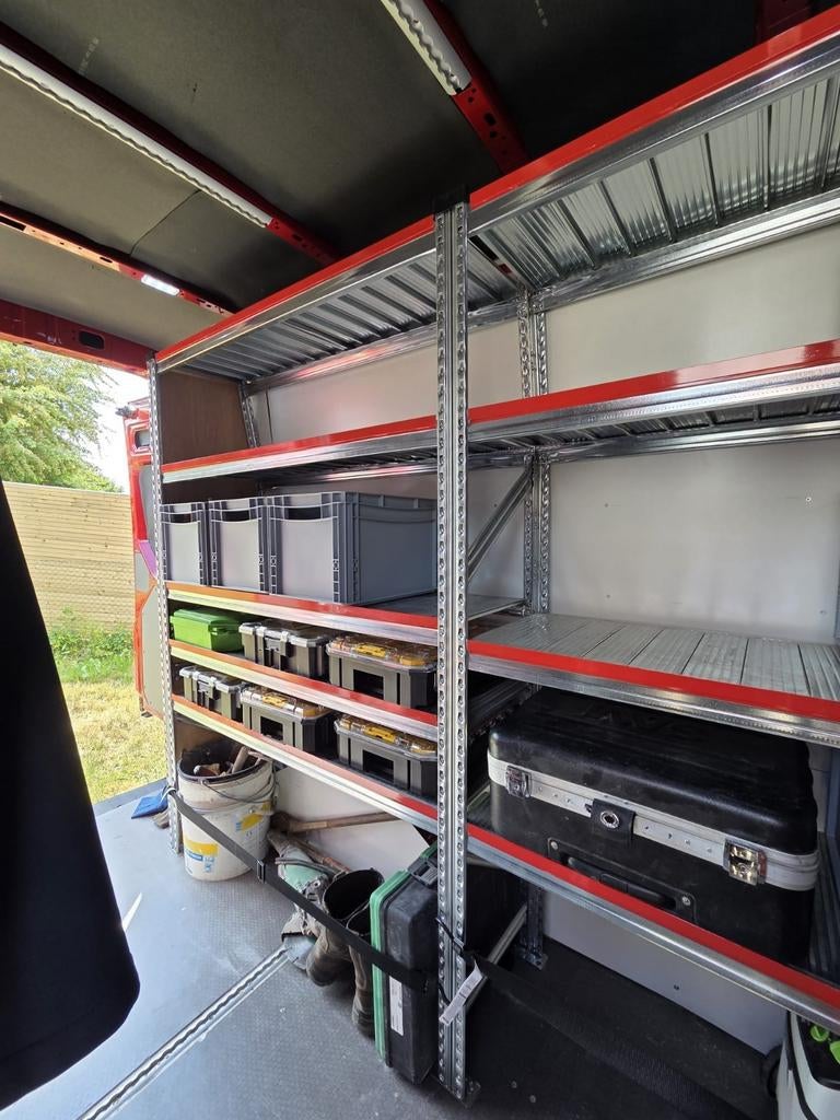 Étagère métallique robuste pour véhicules utilitaires, Belrack, Nieuw, Info@belrack.com, Belgique