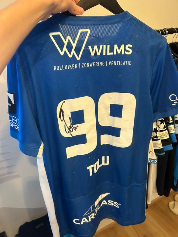 Matchworn shirt - Tolu, Envoi, Maillot