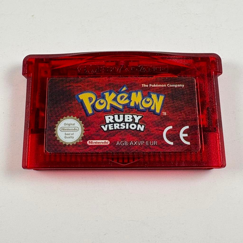Authentieke Pokémon Ruby Version Nintendo GBA, Ophalen, Zo goed als nieuw