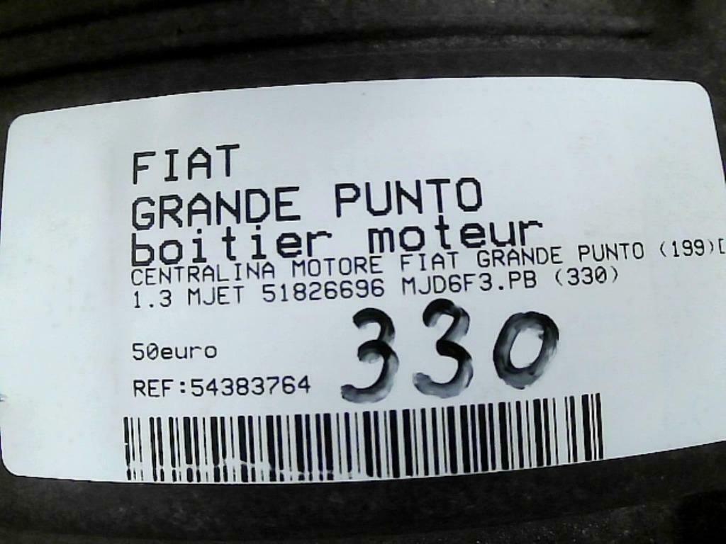 Boitier moteur Fiat Grande Punto 2005-2009 51826696 (330), Enlèvement ou Envoi, Utilisé, Fiat