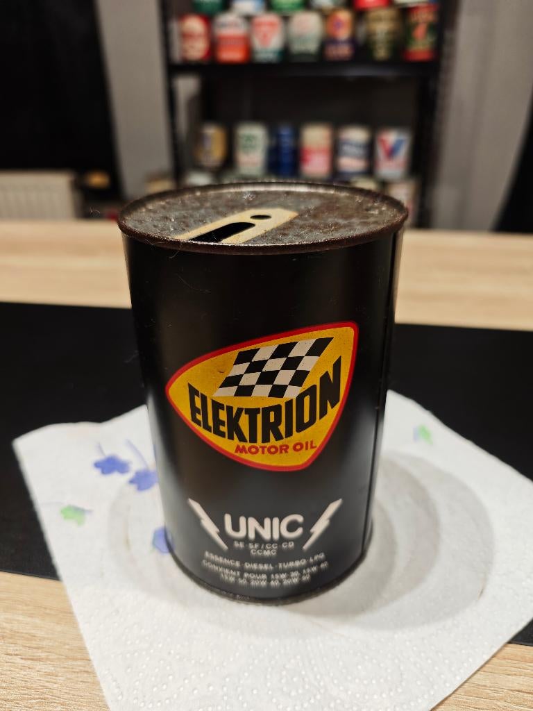 Bidon d’huile olieblik olie blik oil can vintage, Enlèvement ou Envoi, Comme neuf, Emballage