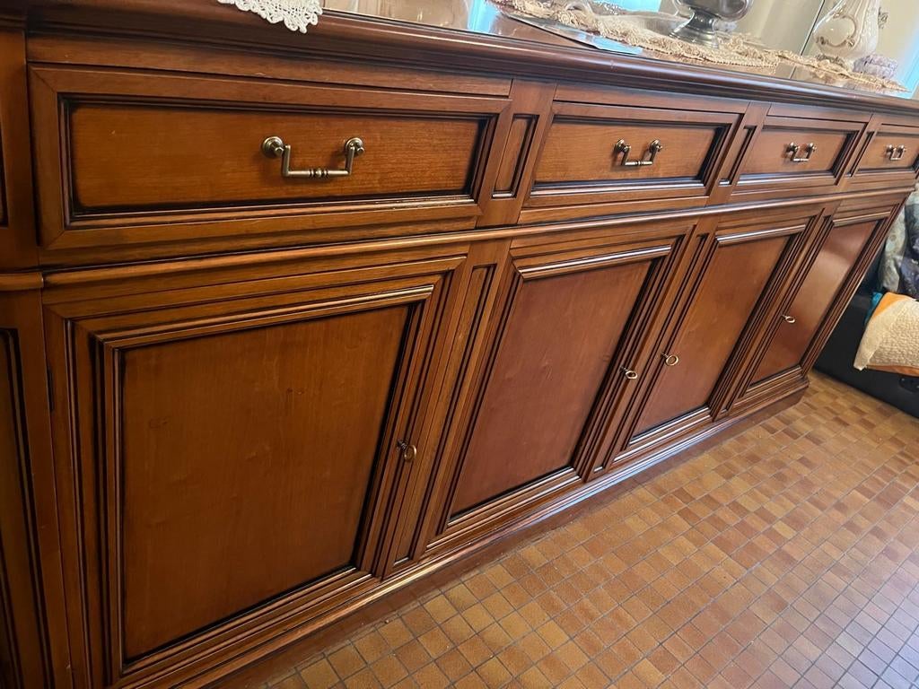 Salle à manger vintage en bois, Ophalen