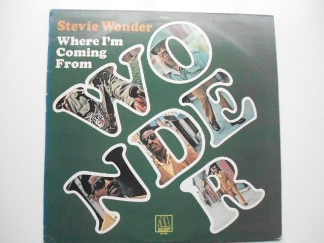 Stevie Wonder – Where I'm Coming From US mind, Cd's en Dvd's, Vinyl | R&B en Soul, Ophalen of Verzenden, Zo goed als nieuw, 12 inch