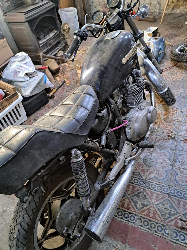 Oldtimer suzuki gs450l 2x, Motoren, 2 cilinders, Chopper, Particulier, 12 t/m 35 kW