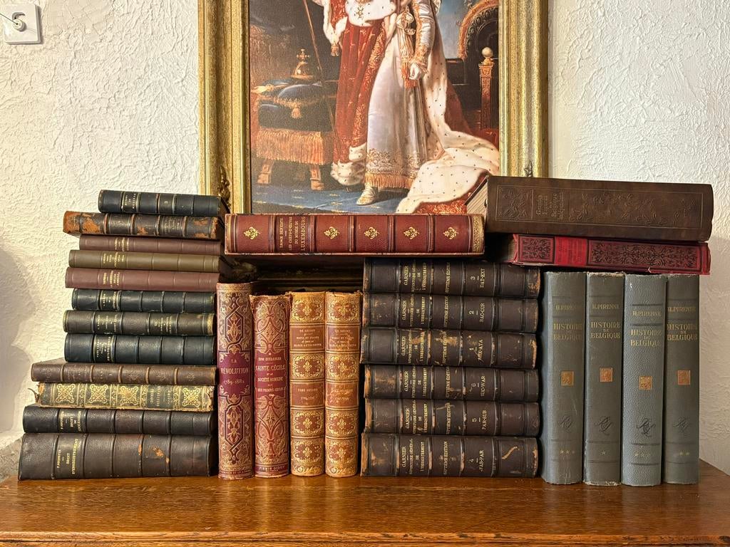 Lot de 29 livres anciens, Enlèvement