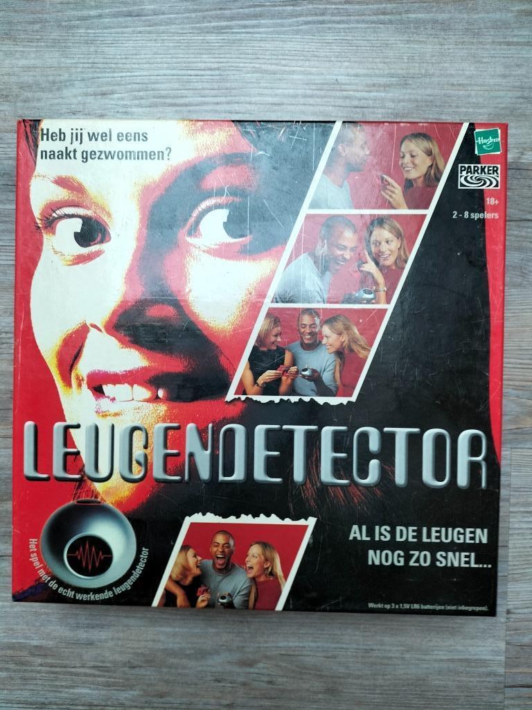 Leugendetector gezelschapsspel 2-8 spelers, Een of twee spelers, Ophalen of Verzenden, Gebruikt