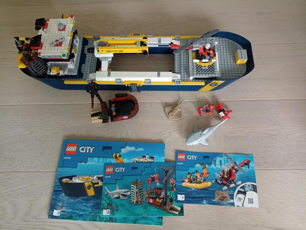 Lego Boot 60266, Ophalen of Verzenden, Zo goed als nieuw, Complete set, Lego
