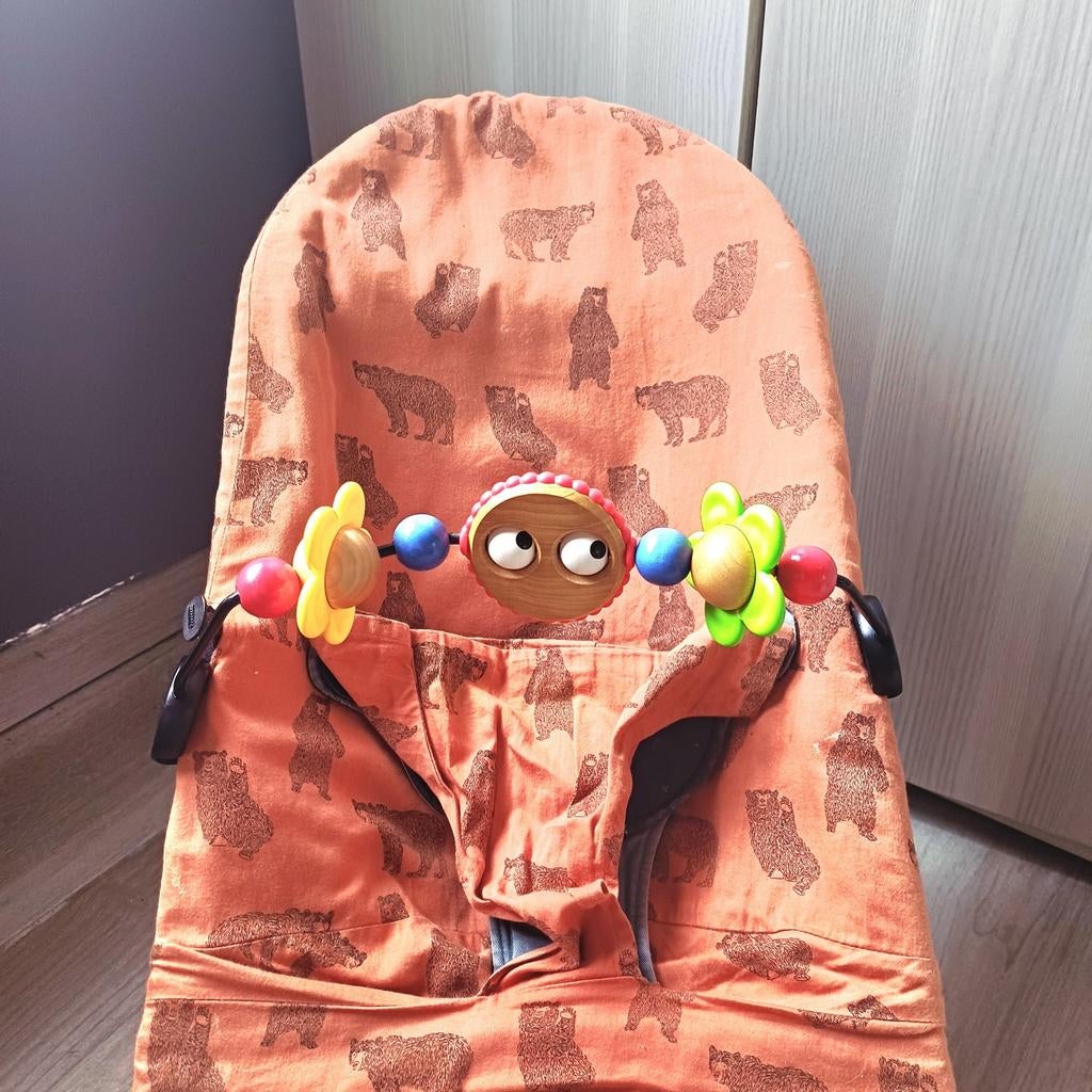 Baby Björn wippertje met overtrek en speelgoed, Kinderen en Baby's, Wipstoeltjes, Ophalen