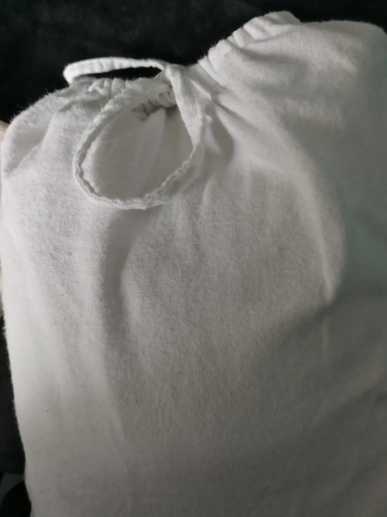 Drap housse molletonné 140 x 200 x23 cm, Neuf, Drap-housse ou Taie d'oreiller, Enlèvement, Blanc