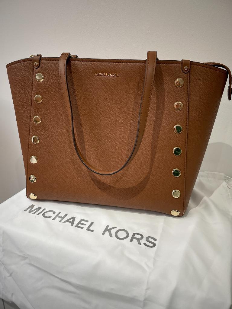 Handtas Michael Kors, Ophalen of Verzenden, Zo goed als nieuw, Bruin, Handtas
