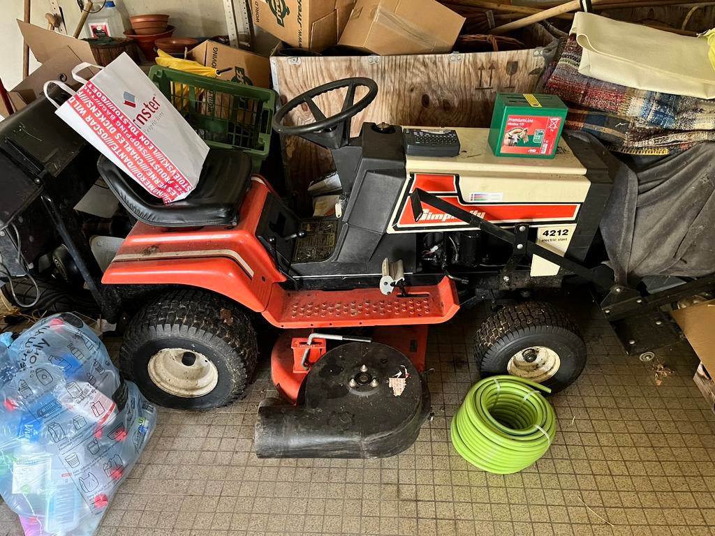 Tracteur tondeuse American, Ophalen, Gebruikt, Versnellingen, 90 tot 120 cm