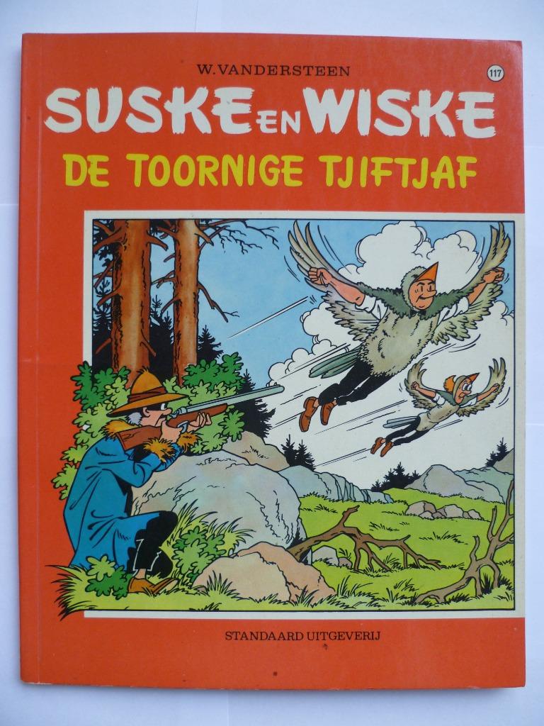 SUSKE EN WISKE NR:117 1E DRUK"DE TOORNIGE TJIFTJAF"UIT 1971, Willy Vandersteen, Eén stripboek, Ophalen of Verzenden, Zo goed als nieuw