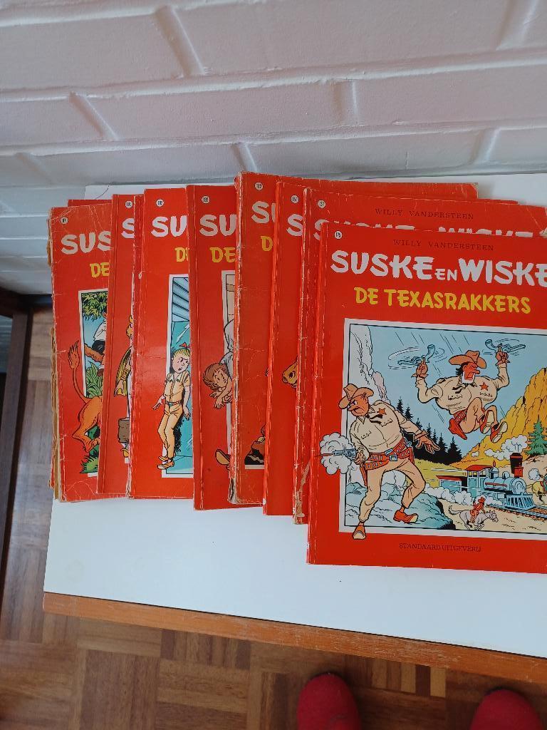 oude strips Suske en Wiske en anderen lot 54 stuks, Plusieurs BD, Enlèvement, Utilisé, Willy Vandersteen