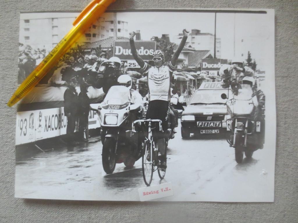 persfoto  1992 team buckler  edwig van  hooydonck, Verzenden, Zo goed als nieuw