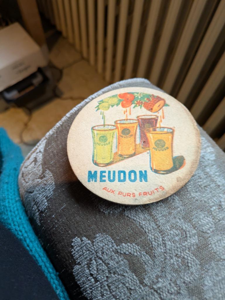 Meudon, Enlèvement ou Envoi, Utilisé, Sous-bock